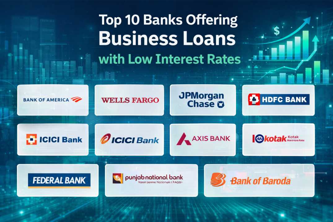 Top 10 Banks Offering Business Loans with Low Interest Rates